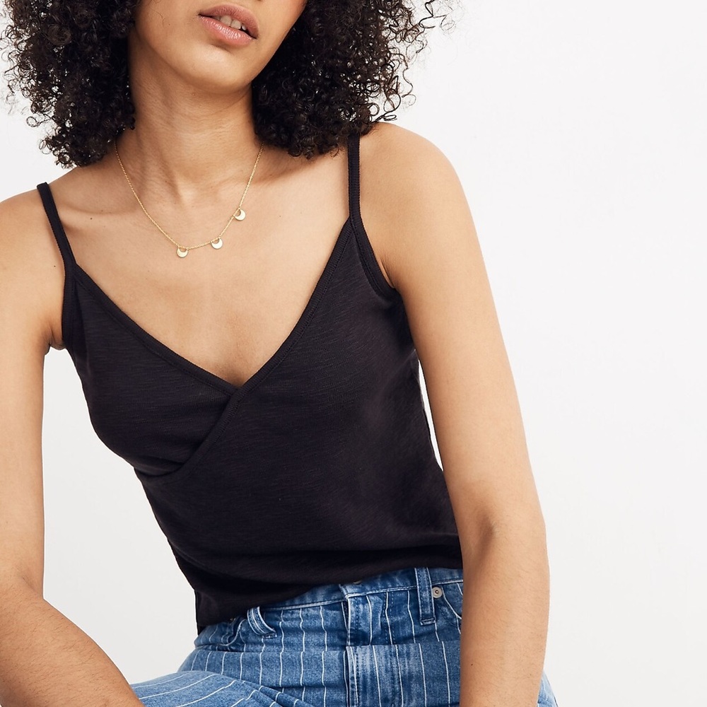 🚨LAST CHANCE🚨 MADEWELL • Crossover Wrap Cami Top, XS